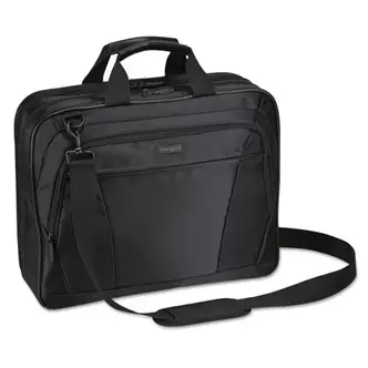 CityLite Laptop Case, Fits Devices Up to 16", Nylon, 13.25 x 3.5 x 16.5, Black