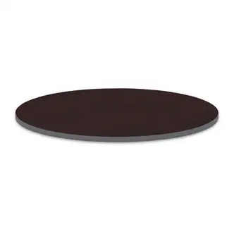Reversible Laminate Table Top, Round, 35.5" Diameter, Medium Cherry/Mahogany