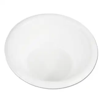 Hi-Impact Plastic Dinnerware, Bowl, 5 to 6 oz, White, 1,000/Carton