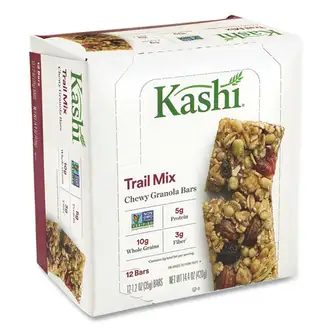 Chewy Granola Bars, Trail Mix, 1.2 oz Bar, 12 Bars/Box, 2 Boxes/Carton, Ships in 1-3 Business Days