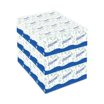 Facial Tissue for Business, 2-Ply, White, Pop-Up Box, 90/Box, 36 Boxes/Carton
