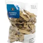 Business Source Quality Rubber Bands - Size: #84 - 3.5" Length x 0.5" Width - Sustainable - 150 / Pack - Rubber - Crepe