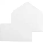 Business Source Diagonal Seam No. 9 Envelopes - Business - #9 - 3 7/8" Width x 8 7/8" Length - 24 lb - Gummed - Wove - 500 / Box - White