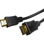 Compucessory HDMI A/V Cable - 12 ft HDMI A/V Cable for Desktop Computer, Monitor, TV, Audio/Video Device, Notebook - First End: 1 x HDMI Digital Audio/Video - Male - Second End: 1 x HDMI Digital Audio/Video - Male - Black - 1 Each
