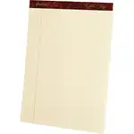 Ampad Gold Fibre Legal Rule Retro Writing Pads - 50 Sheets - Wire Bound - 0.34" Ruled - 20 lb Basis Weight - 8 1/2" x 11 3/4" - Ivory Paper - Micro Perforated, Easy Tear, Chipboard Backing, Heavyweight - 4 / Pack