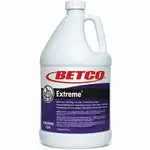Betco Extreme High Power, Fast Acting, Low Odor, No-rinse Floor Stripper - For Floor - 128 fl oz (4 quart) - Lemon ScentBottle - 4 / Carton - Low Odor, Rinse-free - Green