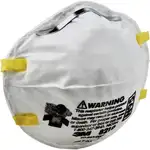 3M N95 Particulate Respirator - Recommended for: Grinding, Chemical, Petrochemical, Bagging, Sanding, Pharmaceutical, Lead Abatement, Assembly, Mechanic, Cleaning, Metalworking, ... - Standard Size - Particulate, Chemical, Biohazard, Dust, Airborne Partic
