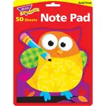 Trend Owl-Stars Shaped Note Pads - 50 Sheets - 5" x 5" - Multicolor Paper - Acid-free - 50 / Pad