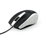 Verbatim Corded Notebook Optical Mouse - White - Optical - Cable - White - 1 Pack - USB Type A - Scroll Wheel - 3 Button(s)