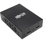 Tripp Lite by Eaton 2-Port 3D 4K HDMI Splitter, HDMI 2.0, HDCP 2.2 UHD 4K @ 60Hz, HDR, TAA - 3840 × 2160 - 22.97 ft Maximum Operating Distance - HDMI In - HDMI Out - Metal - TAA Compliant