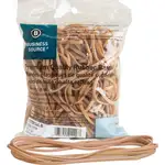 Business Source Rubber Bands - Size: #117B - 7" Length - 125 mil Thickness - Stretchable - 1 / Bag - Natural