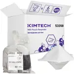 KIMTECH N95 Pouch Respirator Face Mask - Regular Size - Airborne Particle, Airborne Contaminant Protection - White - Breathable, Comfortable - 50 / Bag - TAA Compliant