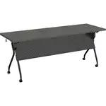 Special-T Transform-2 Flip & Nest Table - For - Table TopSteel Mesh Rectangle Top - Black Cross Beam Base - 112 lb Capacity x 72" Table Top Width x 24" Table Top Depth x 1.25" Table Top Thickness - 30" Height - Assembly Required - Steel - High Pressure La