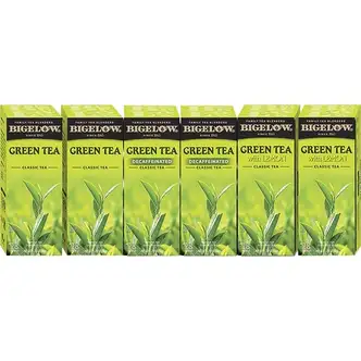 Bigelow Assorted Flavor Green Tea Bag - 168 / Carton