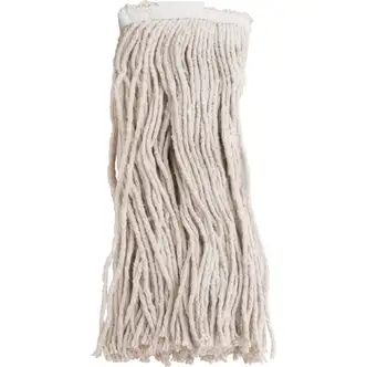 Genuine Joe Cotton Blend Mop Refill - Polyester, Rayon, Cotton - Natural - 1Each