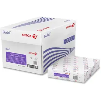 Xerox Bold Digital Printing Paper - 100 Brightness - Letter - 8 1/2" x 11" - 60 lb Basis Weight - Smooth - 250 / Pack - Sustainable Forestry Initiative (SFI) - Uncoated - White