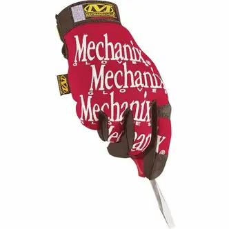 Mechanix Wear Gloves - 9 Size Number - Medium Size - Red - 2 / Pair