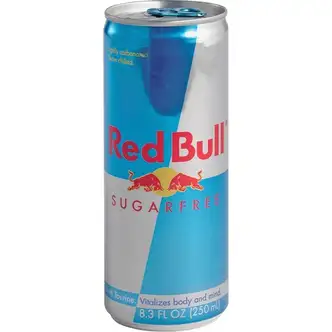 Red Bull Sugar-free Energy Drink - Ready-to-Drink - Sugar Free - 8.30 fl oz (245 mL) - 24 / Carton