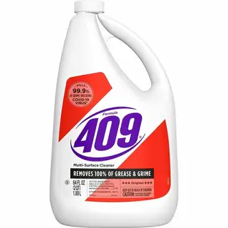 Formula 409 Multi-Surface Cleaner Refill Bottle - 64 fl oz (2 quart) - Original Scent - 1 Each - Disinfectant, Antibacterial, Deodorize, Non-porous, Ammonia-free, Bleach-free - White