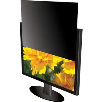 Kantek LCD Monitor Blackout Privacy Screens Black - For 18.5" Widescreen Monitor, Notebook - 16:9 - Anti-glare - 1 Pack