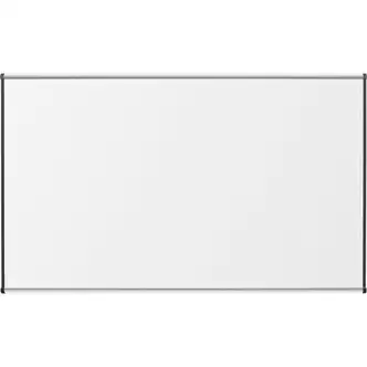 Lorell Dry-Erase Marker Board - 48" (4 ft) Width x 36" (3 ft) Height - Porcelain Enameled Steel Surface - Satin Aluminum Frame - Magnetic - Ghost Resistant - 1 Each