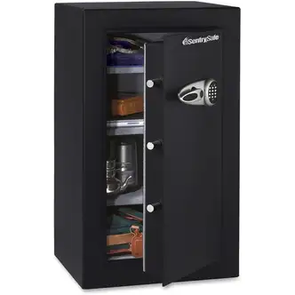 Sentry Safe Executive Security Safe - 6.10 ft³ - Electronic Lock - Pry Resistant - Overall Size 37.7" x 21.7" x 19.8" - Black - Steel