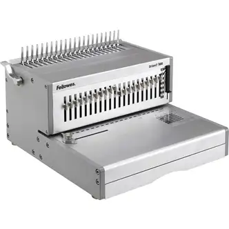 Fellowes Orion™ E 500 Electric Comb Binding Machine - 9.8" x 15.8" x 19.8" - Silver