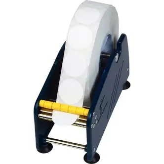 Tatco 1-1/2" Diameter White Adhesive Mailing Seals - - Height1 1/2" Diameter - White - 3000 / Roll - 3000 / Roll