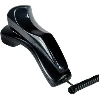 Softalk Ergonomic Telephone Shoulder Rest - Black - 1 Each
