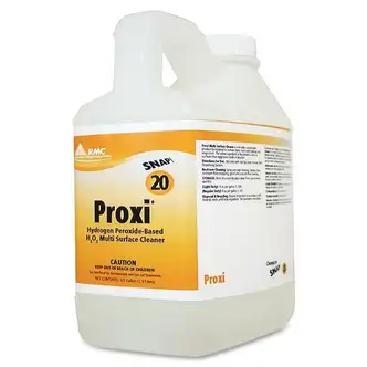 RMC Snap! Proxi Multi Surf Cleaner - For Restroom, Glass, Floor, Mirror - 64 fl oz (2 quart) - 4 / Carton - Residue-free - Clear
