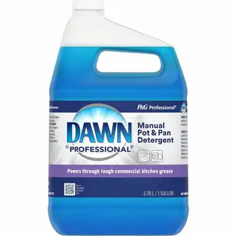 Dawn Manual Pot/Pan Detergent - Liquid - 128 fl oz (4 quart) - Original Scent - 1 Each - Blue