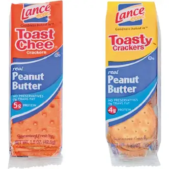Lance Cracker Sandwich Variety Pack - Assorted - 1 Serving Pack - 24 / Box