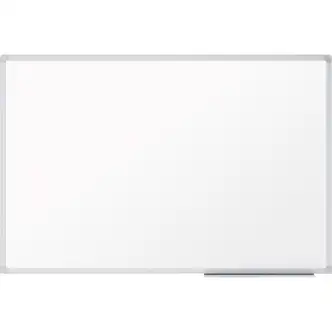 Mead Basic Dry-Erase Board - 23.8" (2 ft) Width x 17.6" (1.5 ft) Height - White Melamine Surface - Silver Aluminum Frame - Durable, Marker Tray - 1 Each