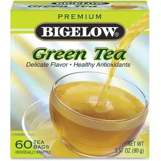 Premium Blend Green Tea Bag Green Tea Bag - 3.2 oz Per Box - 60 - 60 / Box