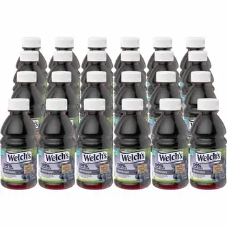Welch's 100 Percent Grape Juice - 10 fl oz (296 mL) - 24 / Carton