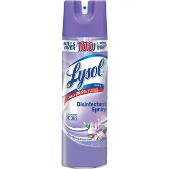 Lysol Early Morning Breeze Disinfectant Spray - For Multipurpose - 19 fl oz (0.6 quart) - Early Morning Breeze Scent - 1 Each - Antimicrobial, Anti-bacterial - Clear