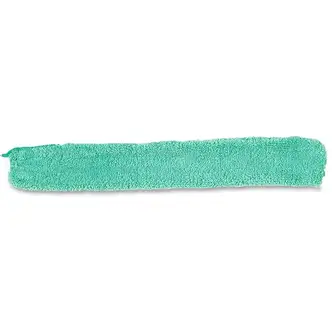Rubbermaid Commercial Wand Duster Replacement - Green - MicroFiber - 0.8" Height x 3.2" Width x 22.7" Length - 1 Each
