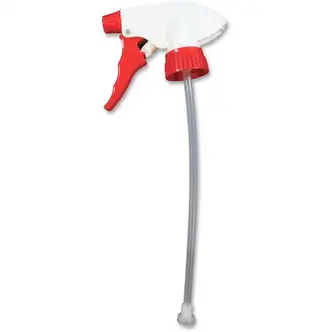 Genuine Joe Standard Trigger Sprayer - 8.13" - 24 / Carton - Red, White