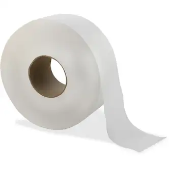 Livi Solaris Paper Jumbo Bath Tissue - 2 Ply - 3.30" x 1000 ft - White - Virgin Fiber - 12 / Carton