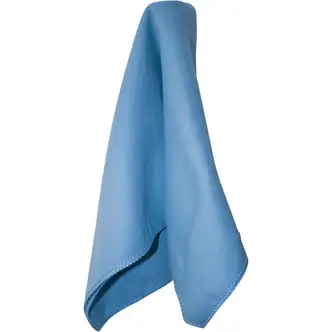 Impact Blue Microfiber Cleaning Cloth - 16" Length x 16" Width - 12 / Bag - 18 / Carton - Durable - Blue