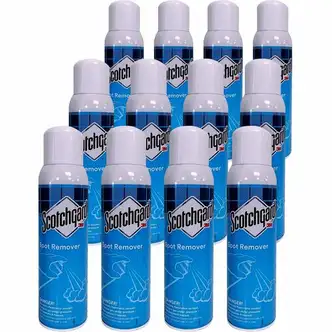 Scotchgard Spot Remover/Upholstery Cleaner - 17 fl oz (0.5 quart) - 12 / Carton - Chemical Resistant, Moisture Resistant, Absorbent, Rinse-free, Non-sticky, Residue-free, Anti-resoiling, Non-flammable - White