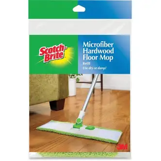 Scotch-Brite Hardwood Floor Mop - MicroFiber - 6 / Carton
