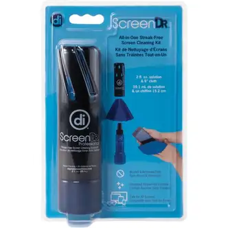 ScreenDr 2oz. Screen Cleaning Kit - For MP3 Player, Smartphone, Tablet, Display Screen, Electronic Equipment - 2 fl oz - Abrasion-free, Streak-free - MicroFiber - 1 Each