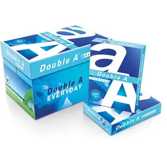 Double A Everyday Multipurpose Copy Paper - White - 96 Brightness - Legal - 8 1/2" x 14" - 20 lb Basis Weight - Smooth - 5000 / Carton - White