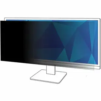 3M™ Privacy Filter for 38in Monitor, 21:9, PF380W2B - For 38" Widescreen LCD Monitor - 21:9 - Scratch Resistant, Fingerprint Resistant, Dust Resistant - Anti-glare