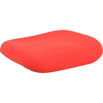 Lorell Premium Molded Tractor Seat For Ergomesh Frame - Red - Fabric - 1 Each