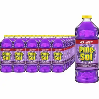 Pine-Sol Multi-Surface Cleaner - Concentrate - 48 fl oz (1.5 quart) - Lavender Scent - 240 / Bundle - Deodorize - Purple