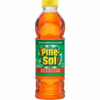 Pine-Sol All Purpose Multi-Surface Cleaner - Concentrate - 24 fl oz (0.8 quart) - Original Pine Scent - 408 / Bundle - Deodorize, Disinfectant, Antibacterial - Amber