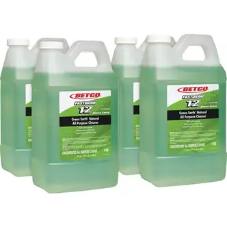Green Earth Green Earth Natural All Purpose Cleaner - Concentrate - 67.6 fl oz (2.1 quart) - Clean Scent - 4 / Carton - Bio-based, Solvent-free, Streak-free, Non-smearing, Versatile - Green