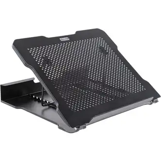 Allsop Metal Art Adjustable Laptop Stand with 7 positions - (32147) - 2.3" Height x 13" Width x 11" Depth - Metal - Black, Pearl